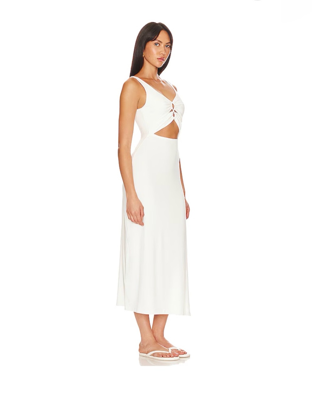 L*Space Camille Dress in Cream; Size: Medium - Picture 9 of 16